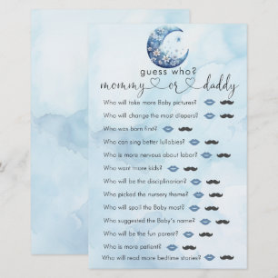 Nous Sommes Au-Dessus Du Jeu Moon Boy Shower "Devi