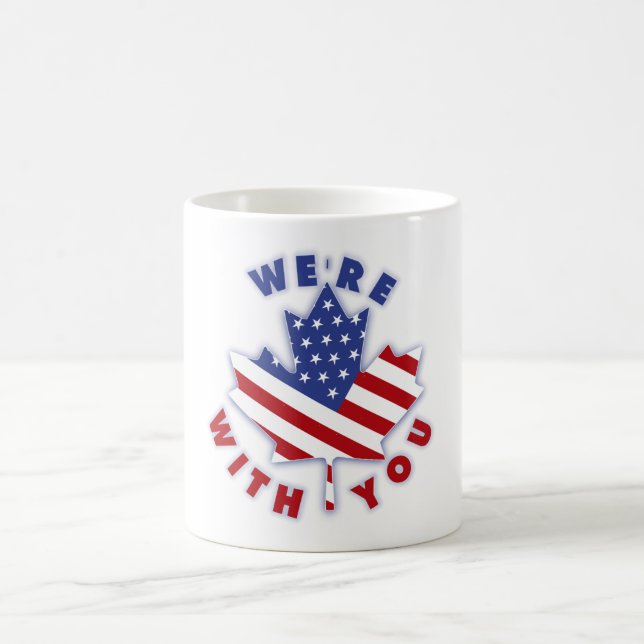 NOUS SOMMES AVEC VOUS DU CAFÉ MUG (Centre)