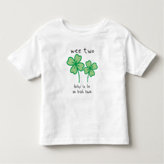 Nous sommes deux chanceux d'être un t-shirt irland