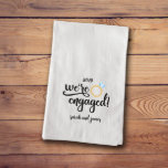 Nous sommes engagés 30 x 30 Cotton Tea Towel<br><div class="desc">Sélectionnez une ou plusieurs de nos serviettes de thé pour le sac à farine pour vous-même ou comme un cadeau mariage pour les jeunes mariés sur le point de mettre en place leur propre maison, ou comme un cadeau pour elle le Jour le Plus Doux ou cet anniversaire à l'approche...</div>