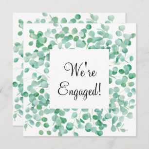 Nous sommes engagés Elegant Eucalyptus Green Peach