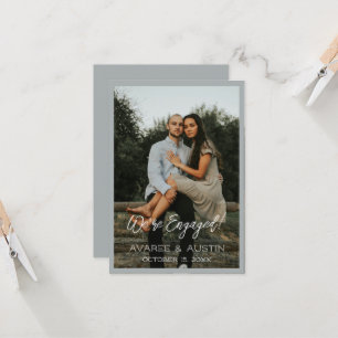 Nous sommes engagés Faire-part Fiançailles