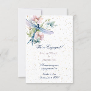 Nous sommes engagés Faire-part Fiançailles