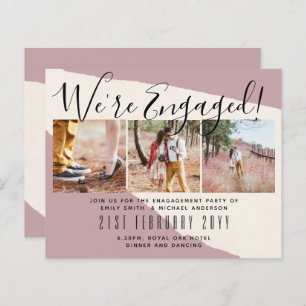 Nous sommes engagés ! Moderne Photo Collage Invita