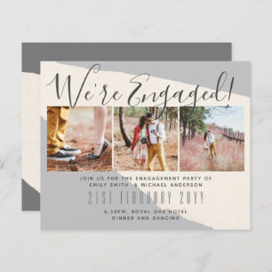 Nous sommes engagés ! Moderne Photo Collage Invita