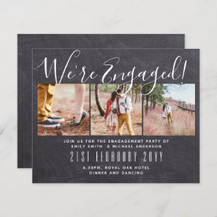 Nous sommes engagés ! Moderne Photo Collage Invita