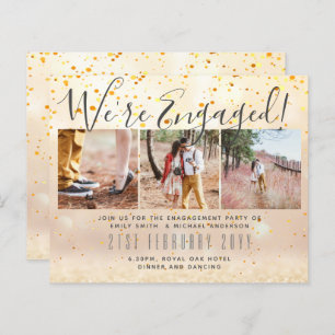 Nous sommes engagés ! Moderne Photo Collage Invita