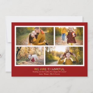 Nous Sommes Heureux 4 Cartes photos