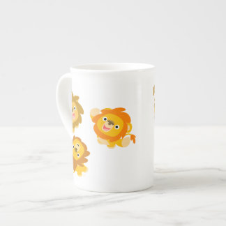 "Nous sommes là !!" Mug en porcelaine Bone China L