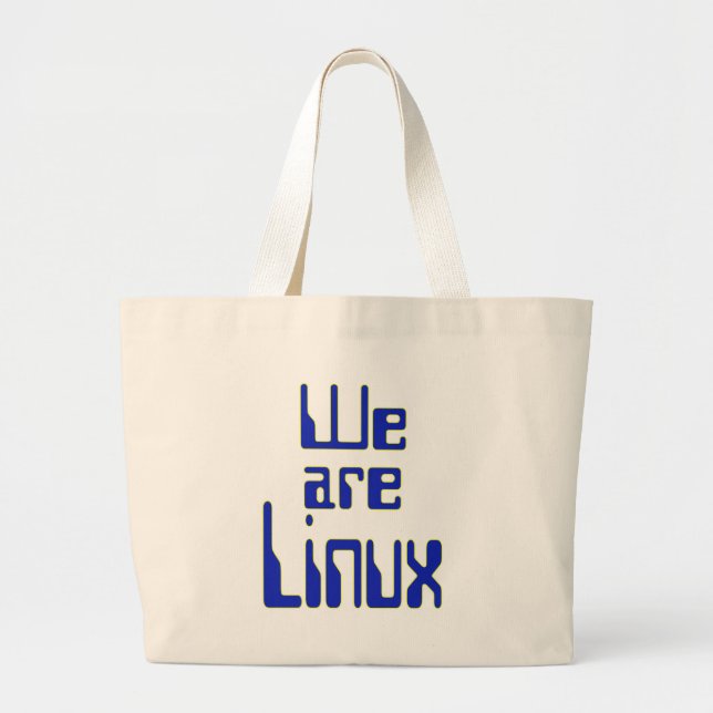 Nous sommes Linux Large Tote Bag (Devant)