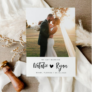 nous sommes mariés mariage photo personnalisé fair