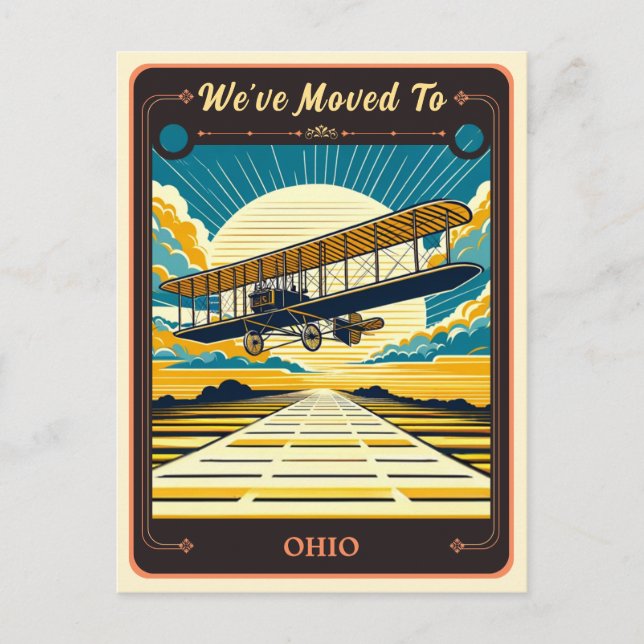 Nous sommes partis en Ohio | Carte postale Vintage (Devant)