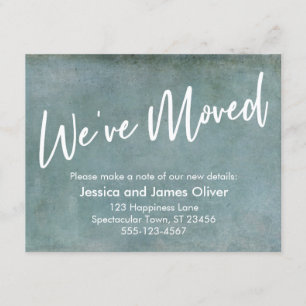 Nous sommes passés à la Faire-part bleu clair