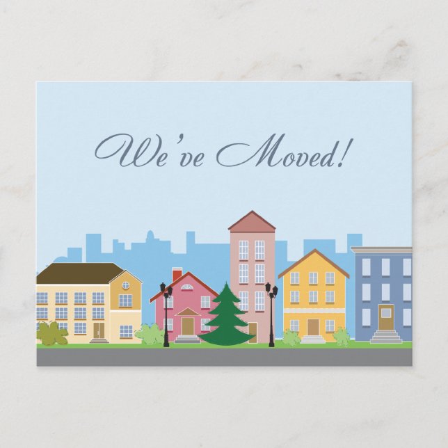 Nous sommes passés à une nouvelle carte postale (Devant)