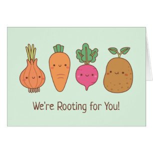 Nous sommes pour vous des légumes positifs Pun