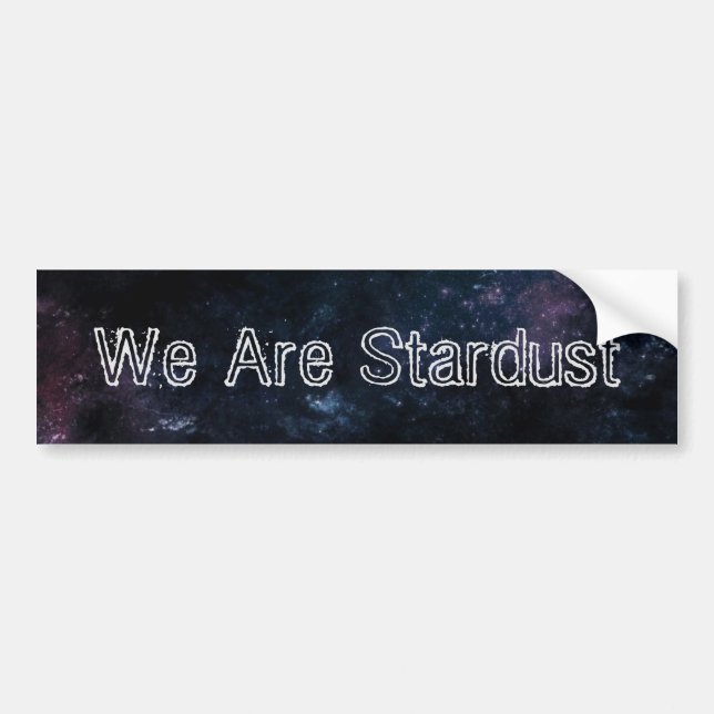 Nous sommes Stickers pare-chocs Stardust (Devant)