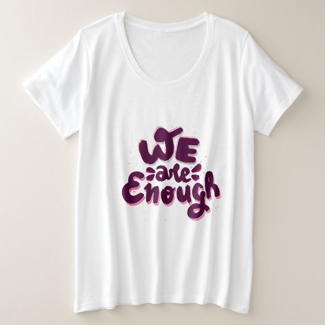 Nous sommes suffisants (Design devant)