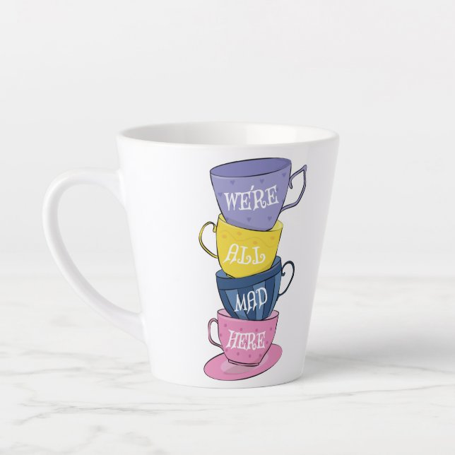 Nous sommes tous fous ici - Mad Tea Party tasses (Gauche)