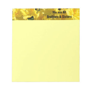 Nous sommes tous frères et soeurs Bloc-notes perso