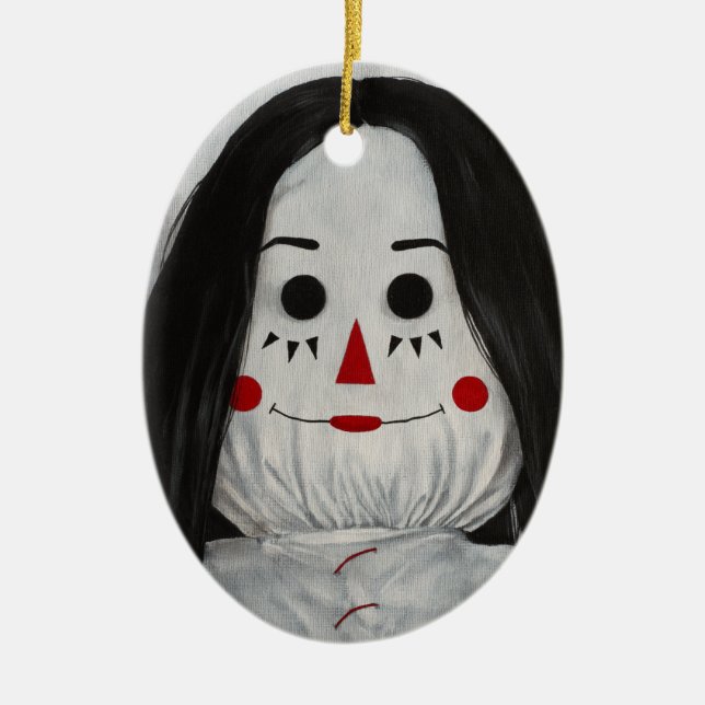 Nous sommes tous Poupées ici XII Ornement céramiqu (Devant)