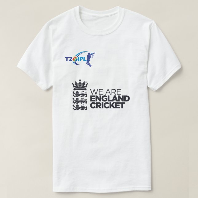 Nous sommes un T-Shirt de cricket d'Angleterre – C (Design devant)