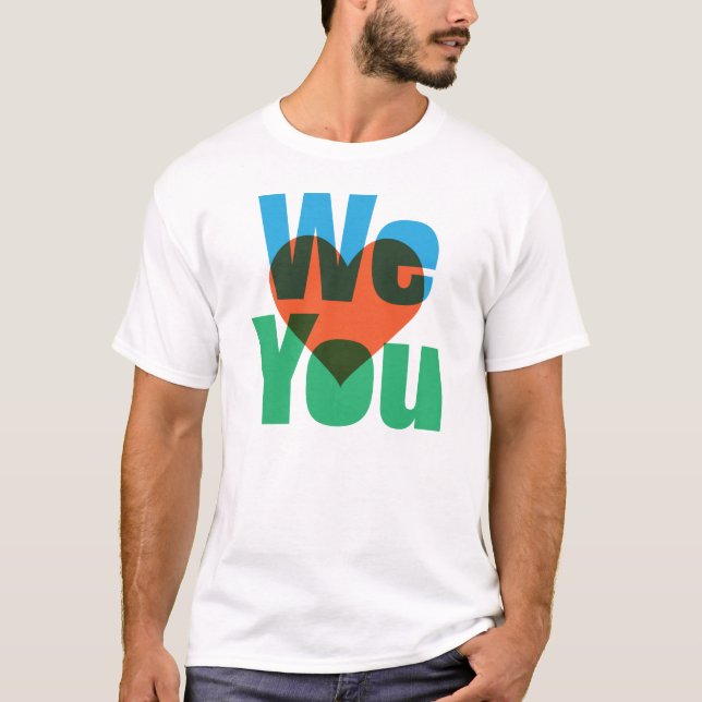 NOUS T-shirt de <3 U (Devant)