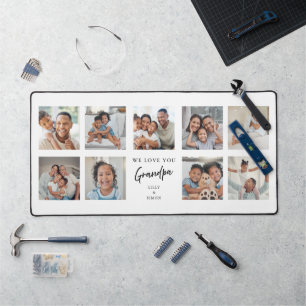 Nous t'aimons Papy   9 photos personnalisées en co