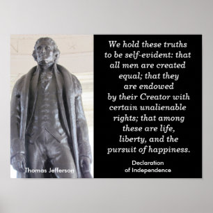 Nous tenons ces vérités - poster art