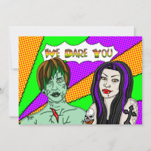 Nous t'osons   Invitation de la fête d'Halloween