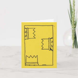 Nous Trois Rois Quirky Carte de Noël