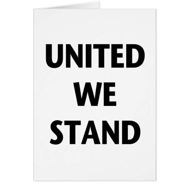 Nous unissons nos forces (Devant)