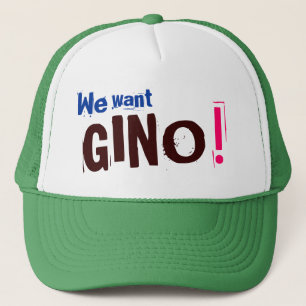Nous voulons GINO ! - Casquette de Celtics de