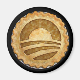 "Nous voulons le tarte !" Aimant de tarte d'Obama