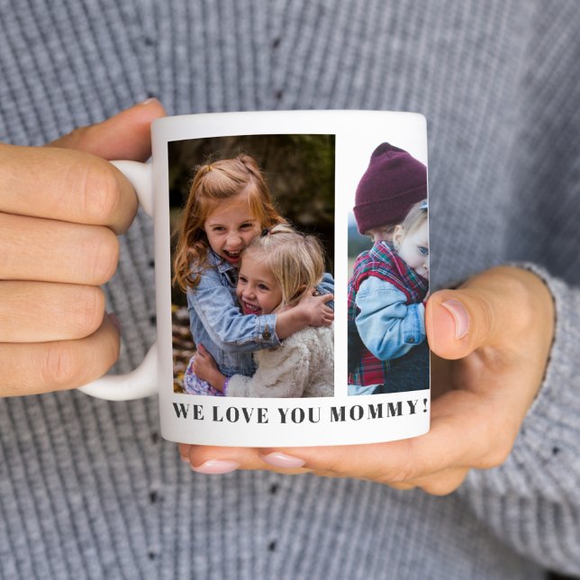 Nous Vous Aimons Mommy Personnalisé Custom Mug (Créateur téléchargé)