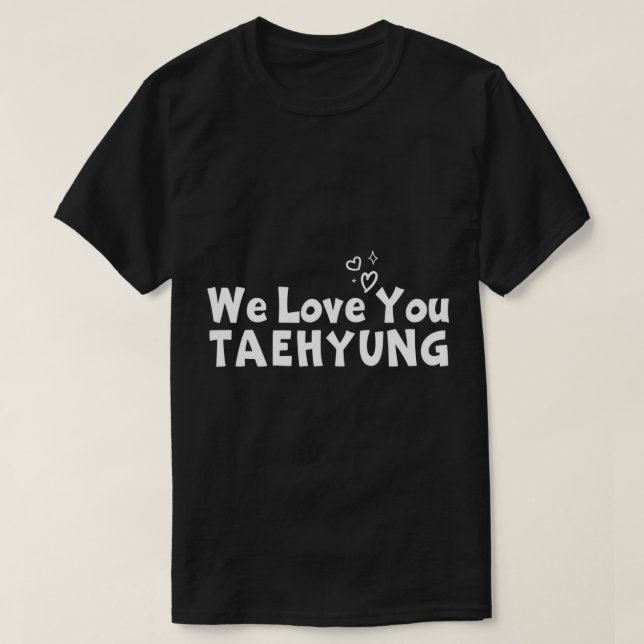 NOUS VOUS AIMONS TAEHYUNG T-shirt (Design devant)
