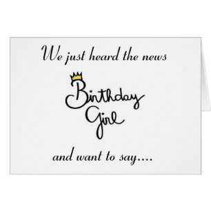 NOUS VOUS SOUHAITONS UN **HEUREUX ANNIVERSAIRE** L