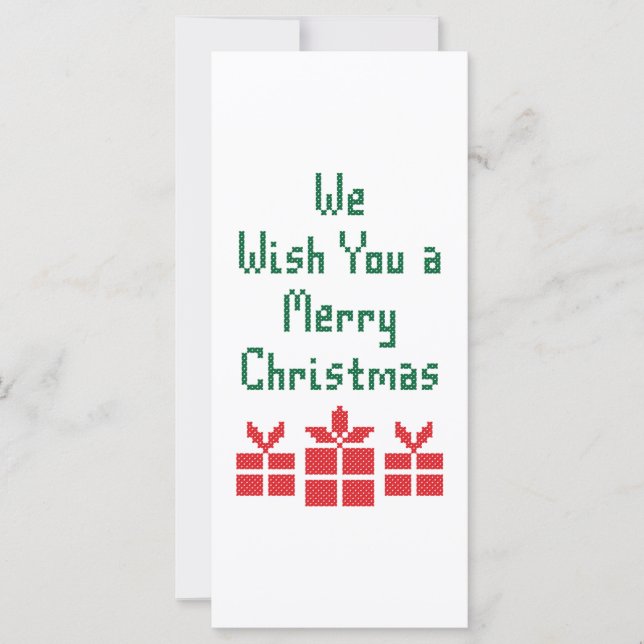 Nous vous souhaitons un joyeux Noël (Devant)