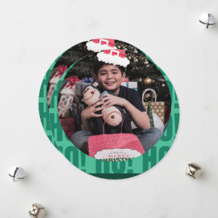 Nous vous souhaitons un Joyeux Noël Carte de Vœux
