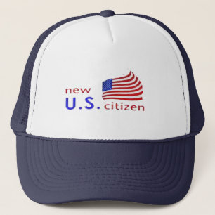 nouveau américain citoyen pride casquette design 