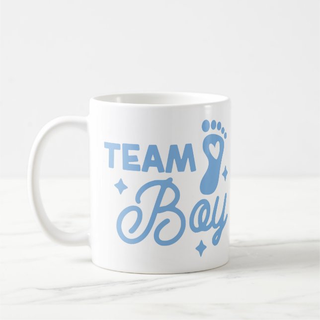 Nouveau Baby Boy Team Boy Mug (Gauche)