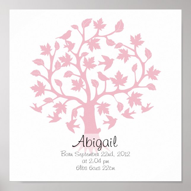 Nouveau Baby Tree Of Life 11"x11" Affiche Imprimer (Devant)
