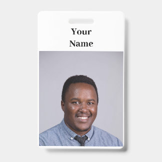 NOUVEAU ! Badge - Vertical - Personnalisé