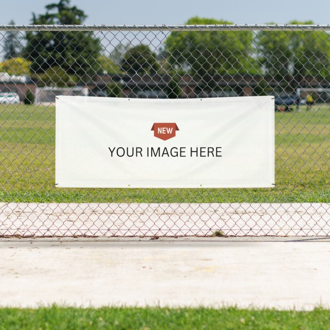 NOUVEAU ! Bannière - 76 cm x 183 cm - Extérieur av (En situation)