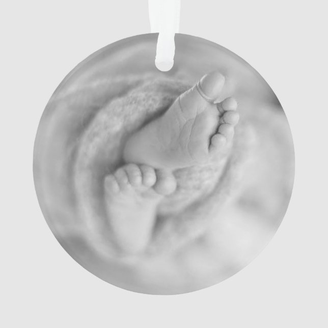 Nouveau bébé Faire-part de naissance photo Keepsak (dos)
