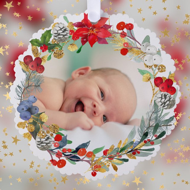 nouveau bébé faire-part Joyeux Noël (Créateur téléchargé)