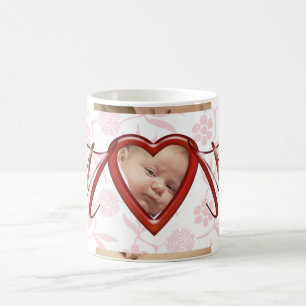 Nouveau bébé Fête des mères Modèle Photo Mug