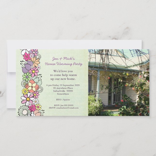 Nouveau Carte photo du parti du réchauffement de l (Devant)