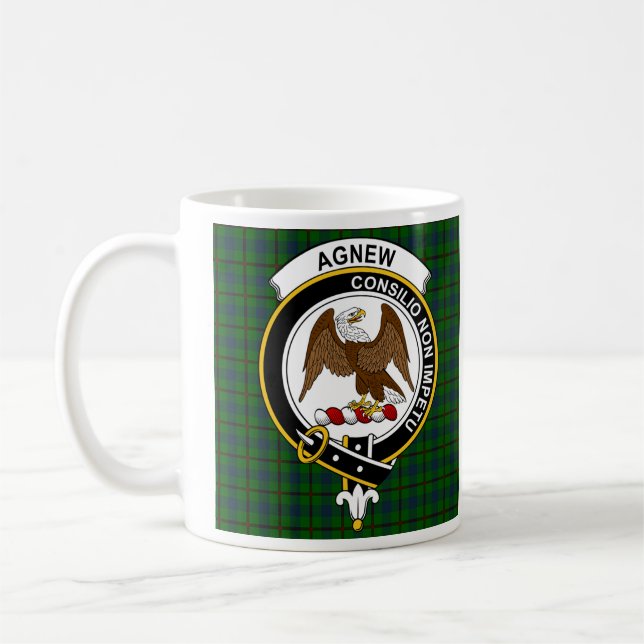 Nouveau clan de chasse Badge Café Mug - Taille 11o (Gauche)