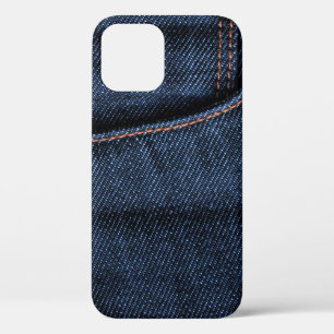 Nouveau Coque de poche bleu Jeans coque iphone de