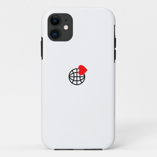 Nouveau coque iphone de logo texte personnalisé (Dos)